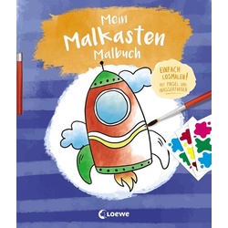 Mein Malkasten-Malbuch (Rakete)