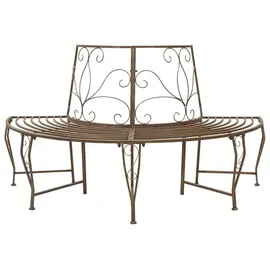 vidaXL Baumbank 160 x 80 x 89 cm Antikbraun