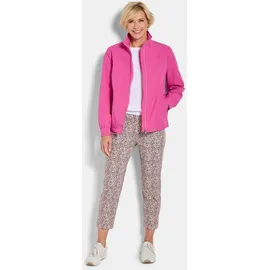 GOLDNER Kurzgröße: Moderne Freizeitjacke mit Reißverschluss", in pink, | Gr.: 21,