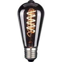 LUXULA LED Filament Leuchtmittel, SPIRAL, Pear, E27, 4W, 40lm,