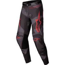 Alpinestars Racer Hollow, Textilhose - Grau/Dunkelgrau/Neon-Orange - 38