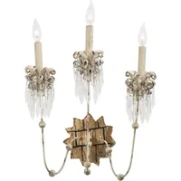 Elstead Lighting Venetian Wandleuchte E14 3-fach Beige Patina und