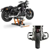 ConStands Motorradheber Set Hebebühne + Sturzbügel S6