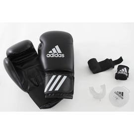 adidas Boxing Set - Boxhandschuhe (12oz) + Bandagen + Mundschutz