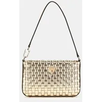 GUESS Twiller Metallic Mini-Schultertasche gold