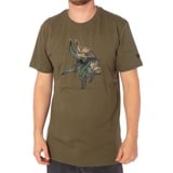 New Era Minnesota Vikings Camo Logo Olive T- Shirt - M - M