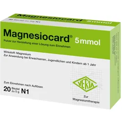 Magnesiocard 5 mmol 20 St