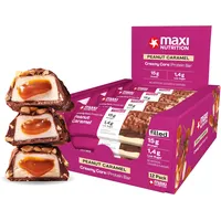 Maxinutrition Proteinriegel Erdnuss Caramel Riegel 12 x 45 g