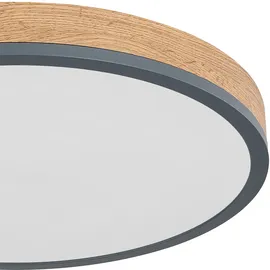 GLOBO Doro 1-flammig rund Graphit 45 cm