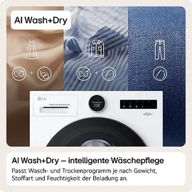 LG X-Serie HPWD116A Waschtrockner (6 kg / 11 kg, 1350 U/min)