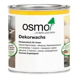 OSMO Dekorwachs Ebenholz transparent 0,375 l