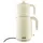 Mulex Tee Express Teekocher 2200W - 2-in-1 Wasserkocher mit Teekanne 1,7L + 1 L, Beige
