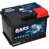 BARS Starterbatterie 12V 65 Ah 590A ersetzt 53Ah 54Ah 55Ah 58Ah 62Ah 63Ah 65Ah