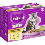 Whiskas Junior Geflügel Auswahl in Gelee 12 x 85 g