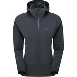 Rab Damen Borealis Hoodie Jacke (Größe M, grau)