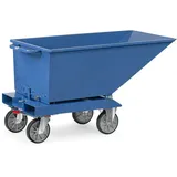 Fetra Fechtel Transportgeräte GmbH Muldenkipper Inh.250l L1359xB713xH780mm brillantblau, o.Ablasshahn fetra