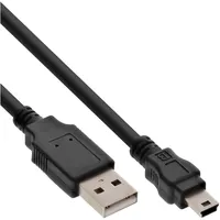 InLine USB 2.0 Mini-Kabel, USB A Stecker an Mini-B