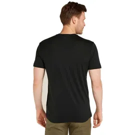 Icebreaker Merino 150 Tech Lite Iii Logo Reflections Kurzarm-t-shirt - Black - M