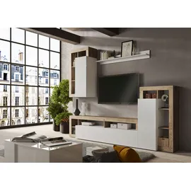 Home Affaire Mehrzweckschrank Hamburg 69 x 126 x 42 cm Weiß