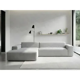werk2 Ecksofa WERK2 "Zeus-XL, B/T: 311/210 cm, Mega-Sofa mit großer Sitztiefe, modern", grau, B:311cm H:70cm T:210cm, 90% Polyester, 10% Nylon, Sofas, Ecksofa, Curvy Trend Garnitur mit urbaner Optik, bequem, Big-Sofa, L-Form