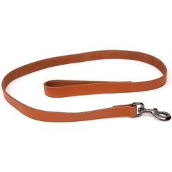 PawLove Paw Love Hundeleine Leder 120×2,5cm Cognac, Leine