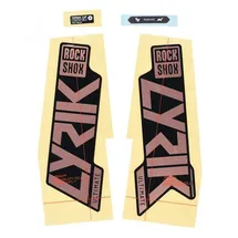 RockShox Gabel Decal-Kit Lyrik Ultimate 27|29 Zoll 11.4018.105.047 matte Copper-Folie für schwarz