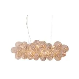 By Rydens Gross Bar 8-flg. 80 cm amber Glas