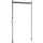 Konifera Senkrechtmarkise 120 x 225 cm grau Aluminium