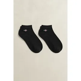 GANT Sneakersocken 2-Paar Schwarz 40-42