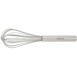 Arcos Schneebesen Edelstahl - Ergonomischer Griff für Backen und Kochen, 250 mm, Professionelle Küchenwerkzeug, Silber