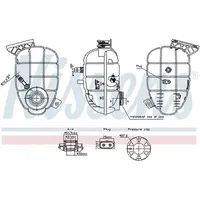 Nissens Ausgleichsbehälter, Kühlmittel 996325