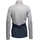 Scott Defined Merino High Neck Shirt Light Grey Melange/Dark Blue S
