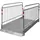 Schake Grabenbrücke Aluminium 1 m x 2,30 m
