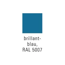 KLW-LUTZ BETRIEBSEINRICHTUNGEN Werkbank PW700 B1500xT700xH840mm Buche Multiplex lichtgrau/brillantblau 4Schubl.