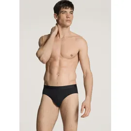 CALIDA Natural Benefit Slip schwarz S 3er Pack