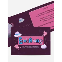 Einladungskarten Kindergeburtstag selbst gestalten mit Spruch und Fotos im Onlinedesigner bei Meine-Kartenmanufaktur.de