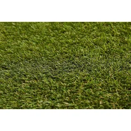 Andiamo Kunstrasen ANDIAMO "Rasenteppich Nantes, Made in Belgium", grün, B:100cm H:40mm L:200cm, Polyethylen (PE), Teppiche, realistische Optik, mit Drainagelöchern, strapazierfähig
