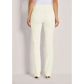 Madeleine Gerade Five-Pocket-Jeans mit Stretch in wollweiß | Gr.: 21