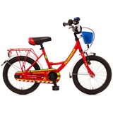 Bachtenkirch Kinderfahrrad 16 Zoll mit Rücktrittbremse und Seitenständer rot