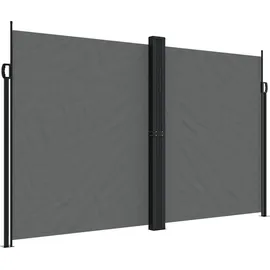 vidaXL Seitenmarkise 200 x 600 cm Anthrazit Aluminium
