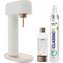 MySoda Wassersprudler Weiß-Kupfer