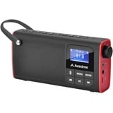 Avantree 3 in 1 Portable Tragbares FM Radio, Klein Mini Radio mit Bluetooth Lautsprecher, SD Card MP3 Player mit Akku, Auto Scan Save, LED Display, Batteriebetrieben - SP850