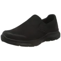 SKECHERS Flex ADVANTAGE 4.0 Tuscan Sneakers, Black Textile/Trim, 43 EU