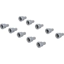 BGS Bit-Satz mit Tiefenstopp | für Gipskartonplatten | Antrieb Außensechskant 6,...