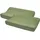 Meyco Baby Wickelauflagenbezug Frottee - 2er Pack - 50x70cm - Spannbetttuch Wickelunterlage - 80% Baumwolle - Oeko Tex zertifiziert - weich - waschmaschinenfest - Olive Grün