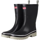 DERBE Middlehooch Gummistiefel Damen Schwarz Nachhaltig 42 | Wattstiefel Stiefel - 42 EU