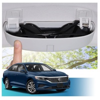 Ruiya Sonnenbrillenhalter Auto Kompatibel mit VW Tiguan 2 Golf 7 7.5 P*assat B8 T*Ouran L, Brillenetui Auto Aufbewahrungsbox Organizer Auto brillenhalter Auto Sonnenbrille Brillenetui Brillenbox