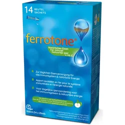 FERROTONE® Natural source of iron with vitamin C Lösung zur peroralen Einnahme eisenhaltig 14 St.