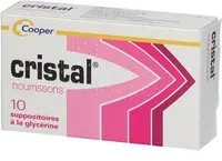 SUPPO CRISTAL NOURRISSON B10 Suppositoire(S) 10 pc(s)