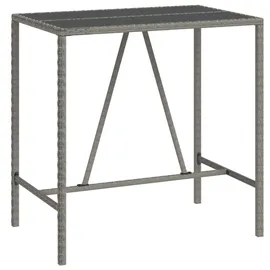 vidaXL Gartenbar-Set 7-tlg. Grau